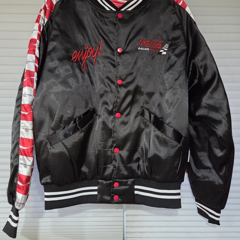 The Laundry Room Coca Cola Racing Stadium Jacket, Reversible Jacket